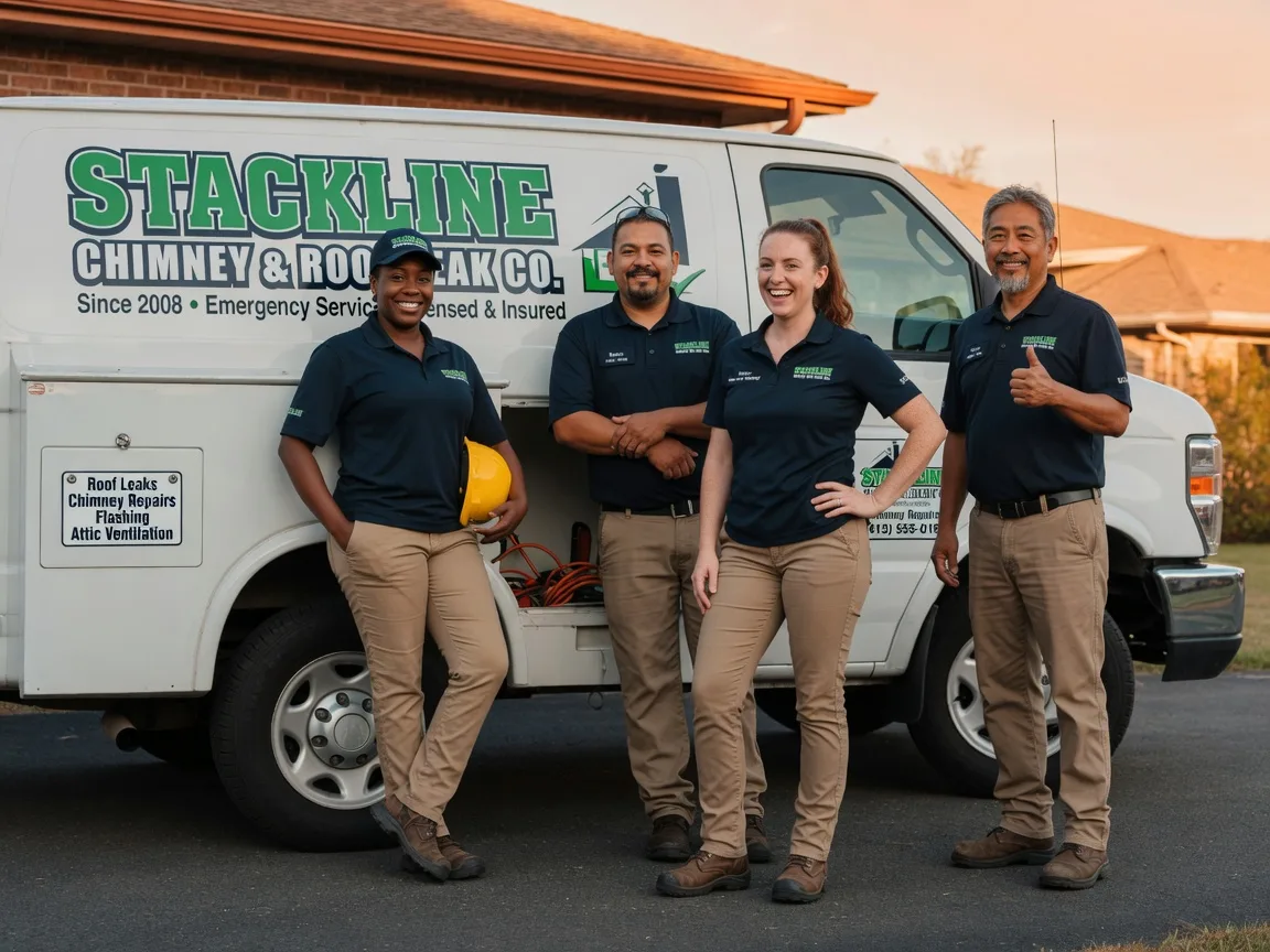 Chimney flashing repair company in Grandin, ND